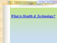 What is Health