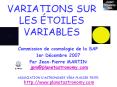 VARIATIONS SUR LES  PowerPoint PPT Presentation