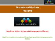Machine Vision Systems Market