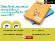 Chinese Nickel and cobalt mining Industry Analysis