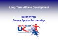 Long Term Athlete Development PowerPoint PPT Presentation
