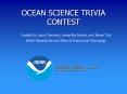 OCEAN SCIENCE TRIVIA CONTEST PowerPoint PPT Presentation