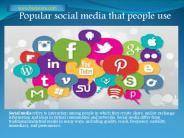 popular social media