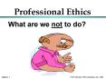 Professional Ethics PowerPoint PPT Presentation