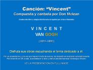 NOCHE ESTRELLADA - STARRY NIGHT- de VINCENT VAN GOGH 