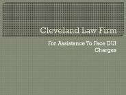 Are You Being Charged With A DUI In Ohio?
