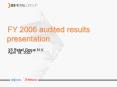 X5RG Audited results for 12m2006 PowerPoint PPT Presentation