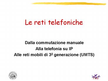 Dalla commutazione manuale