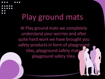 Rubber Playground Tiles