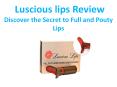 Does Luscious Lips Really Work PowerPoint PPT Presentation