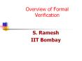 Overview of Formal Verification PowerPoint PPT Presentation