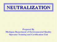 NEUTRALIZATION