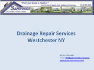Drainage Repair Services Westchester NY