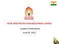 NITIN FIRE PROTECTION INDUSTRIES LIMITED PowerPoint PPT Presentation