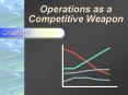 Operations as a Competitive Weapon PowerPoint PPT Presentation