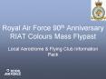 Royal Air Force 90th Anniversary RIAT Colours Mass Flypast PowerPoint PPT Presentation