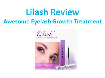 Does Lilash Really Work