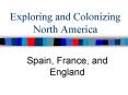 Exploring and Colonizing North America PowerPoint PPT Presentation