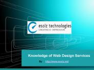 Knowledge of Web Design Services