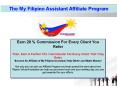 Become an Affiliate of My Filipino Assistant Help Others and Make Money! PowerPoint PPT Presentation