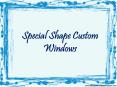 Special Shape Custom Windows PowerPoint PPT Presentation