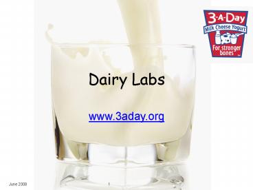 Dairy Labs