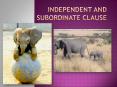 Independent and Subordinate Clause PowerPoint PPT Presentation