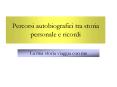Percorsi autobiografici tra storia personale e ricordi PowerPoint PPT Presentation