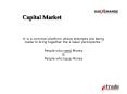 Capital Market PowerPoint PPT Presentation