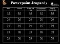 Powerpoint Jeopardy PowerPoint PPT Presentation