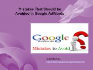 Mistakes That Should be Avoided in Advertising Campaign