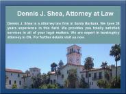 Experienced Bankruptcy Attorney in Santa Barbara