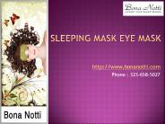Sleep Masks with Eyes