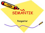 SEMANTIK