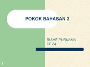 POKOK BAHASAN 2