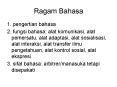 Ragam Bahasa PowerPoint PPT Presentation