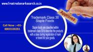 Trademark Class 30 | Staple Foods