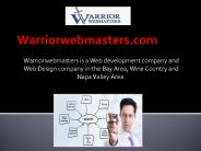Warrior Webmasters -Web Development In Napa