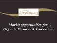 Market opportunities for Organic Farmers PowerPoint PPT Presentation