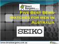 Buy online Best Seiko watches in Australia at Directbargains