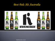 Best Pale Ale Australia