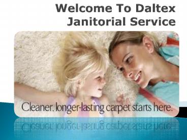 Welcome To Dallas Carpet Cleaning Services