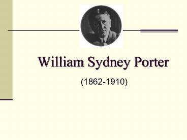 William Sydney Porter
