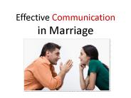 Effective Communication in Marriage