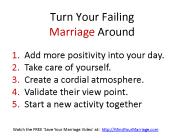 Fix Your Failing Marriage Fast