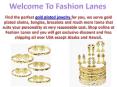 Wholesale Gold Plated jewelry, Chains, Brcelets, Rosary, Pendants, Bangles, Earrings
