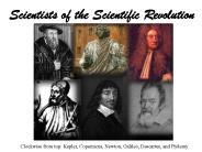 Scientists of the Scientific Revolution