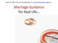 Marriage Guidance for Relationships PowerPoint PPT Presentation