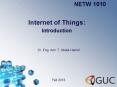 Internet of Things: PowerPoint PPT Presentation
