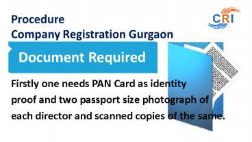 Know All about Quick Company Registration in Gurgaon